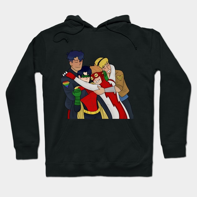 Just us Hoodie by TheStickPeople